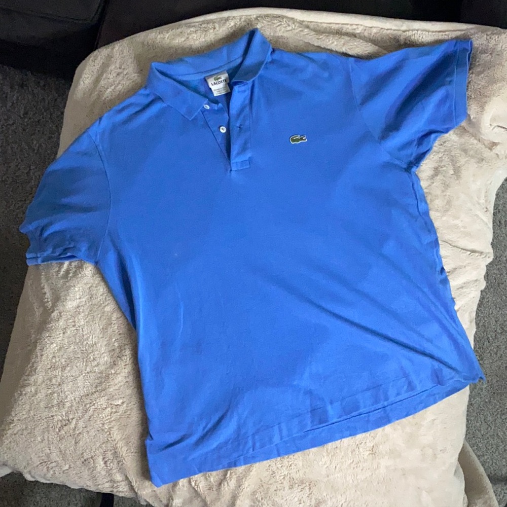 Blue Men’s Lacoste Polo